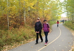 Geocaching with classmates