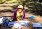 Geocaching with classmates