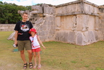 Chichen Itza - The Platform of the Eagles and the Jaguars
